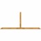 Ekena Millwork Portland Rough Sawn Timber Gable Bracket, Western Red Cedar, 108"W x 45"H x 4"D x 4"F, 10/12 Pitch GBW108X45X0404POR00RWR - alternate 1